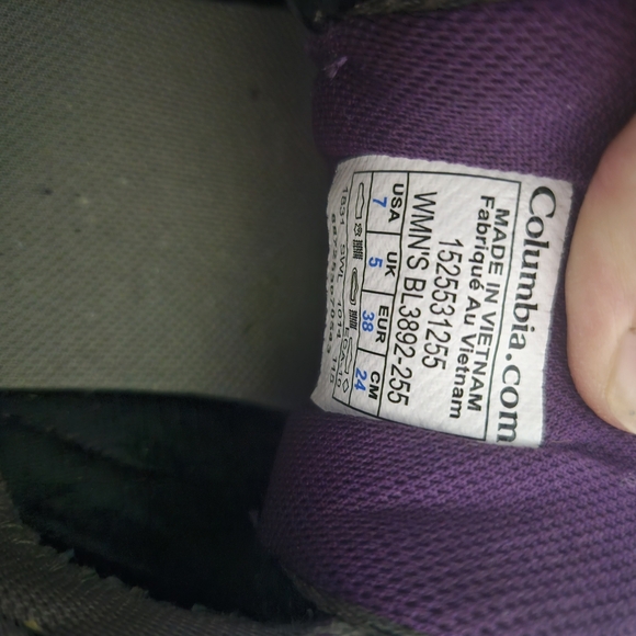 Columbia Women's Brown and Tan Athletic Shoes - Picture 4 of 4